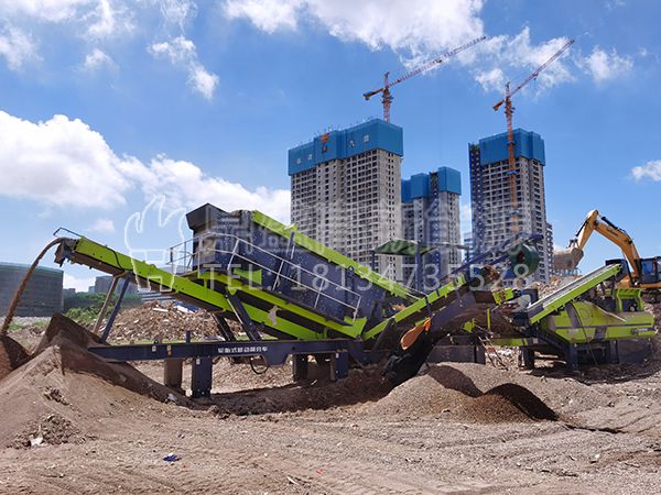 福建·廈門——移動破碎站助力資源化利用