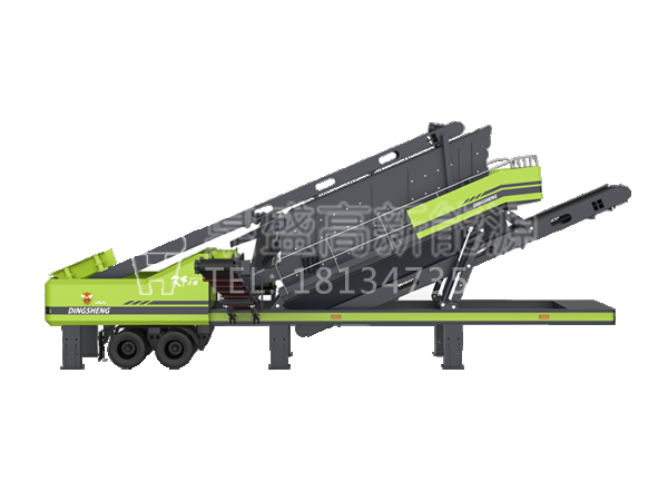 “戰(zhàn)斧”系列輪胎式移動篩分站